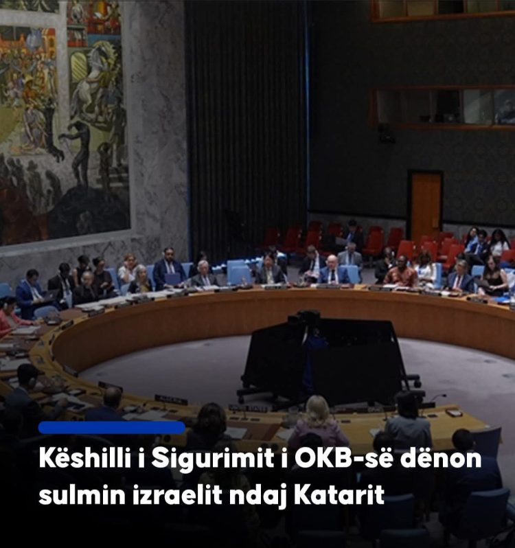 Këshilli i Sigurimit i OKB-së dënon su*lmin iz*raelit ndaj Katarit