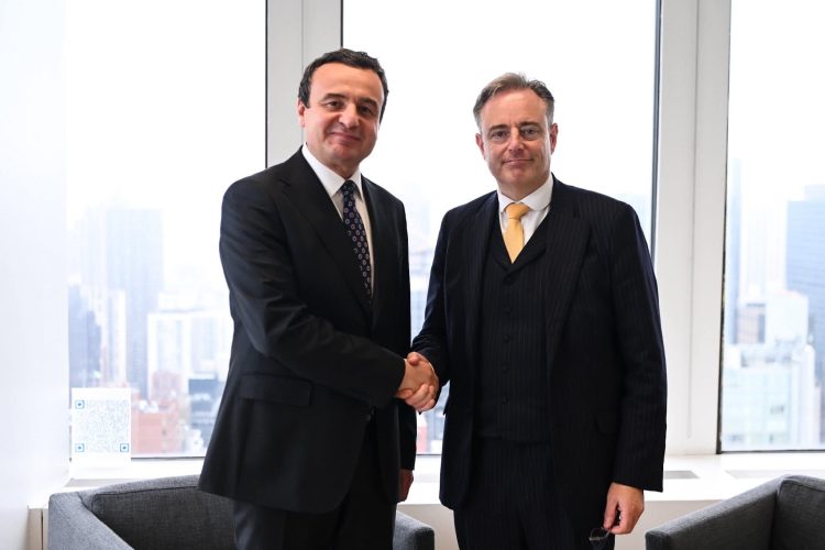 Kurti në New York takon kryeministrin e Belgjikës