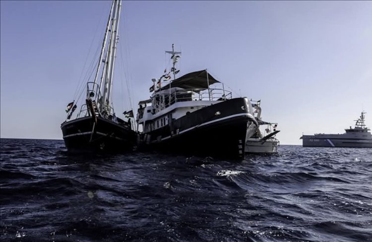 Flotilja globale humanitare 399 milje detare larg Ga*zës, pritet të mbërrijë më 30 shtator