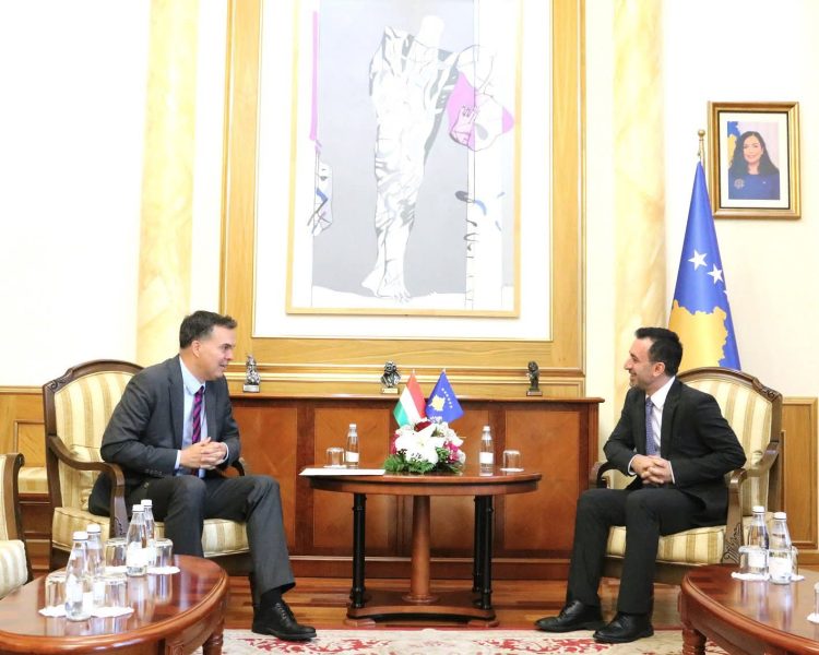 Kryetari Basha priti në takim ambasadorin e Hungarisë