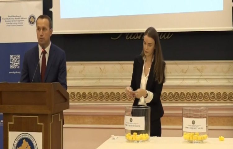 Tërhiqet shorti, kjo është renditja e partive në fletëvotime më 12 tetor