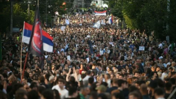 S’ rreshtin protestat në Serbi