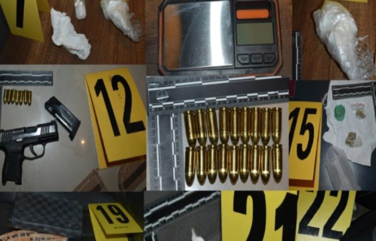 Policia sekuestron armë e drogë në disa komuna të Kosovës, ka të arrestuar