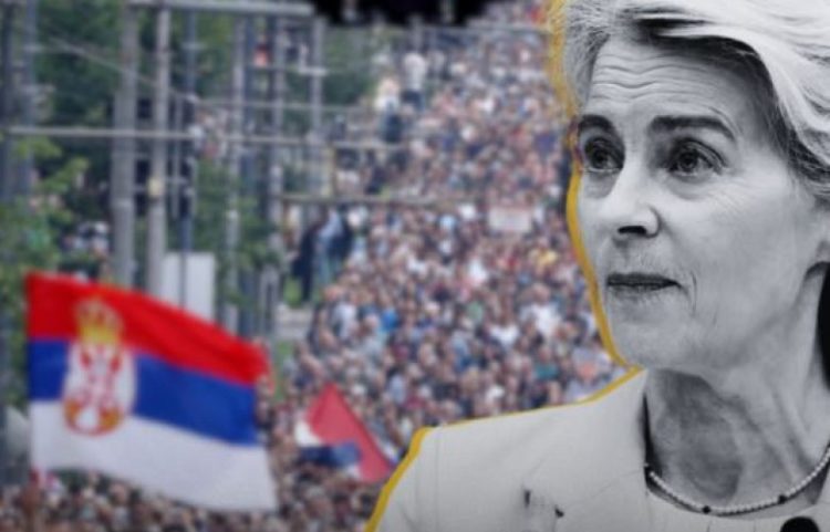 Demokratët Evropianë kritikojnë Von der Leyen për heshtjen ndaj Serbisë