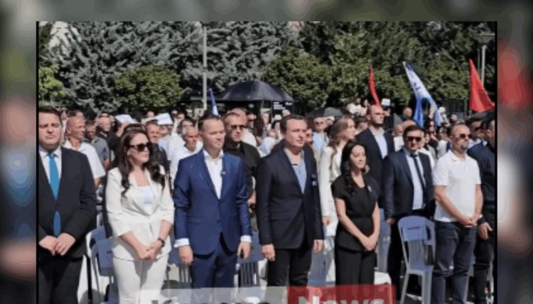 Faton Peci dhe Albin Kurti nisin bashkë fushatën në zemër të Mitrovicës së Jugut (VIDEO)