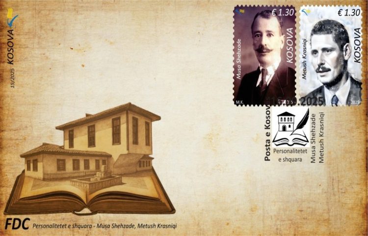 Posta e Kosovës nderon atdhetarët, Musa Shehzaden dhe Metush Krasniqin