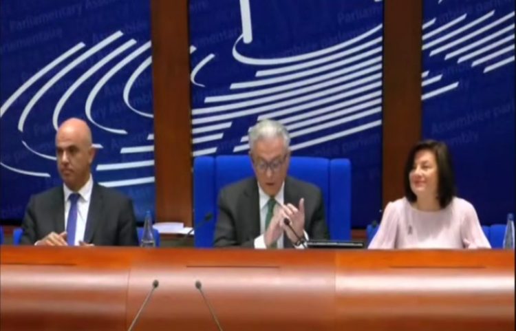 Xhaçka zëvendëspresidente e Asamblesë Parlamentare të Këshillit të Evropës