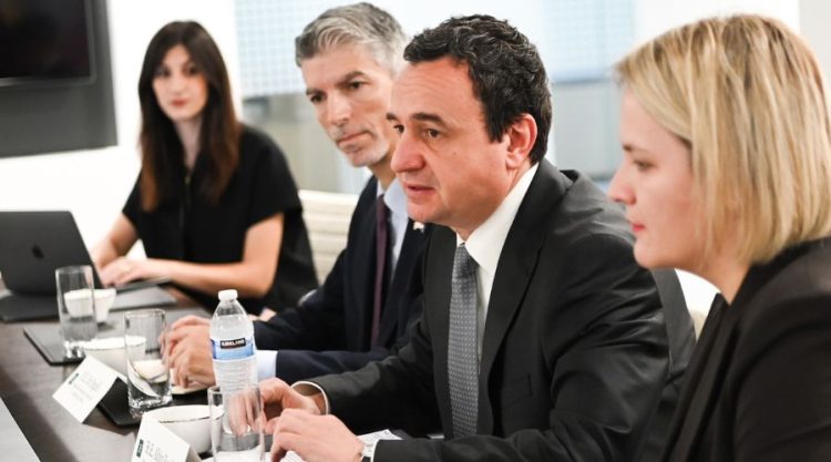 Kurti në diskutimin e organizuar nga Hudson Institute në New York: Kosova nuk është vetëm përfituese, por kontribuese në siguri dhe zhvillim