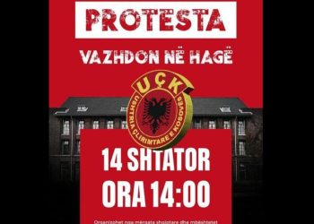 PDK proteston më 14 shtator në Hagë për drejtësi ndaj UÇK-së