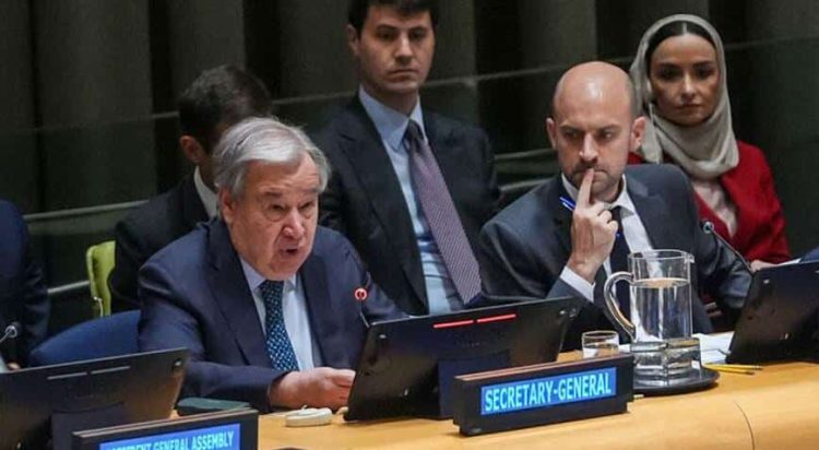 Deklarata historike e Guterres në OKB: Krijimi i një shteti për palestinezët nuk është një shpërblim, por një e drejtë