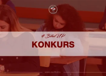 UP-ja shpall konkurs plotësues për vitin akademik 2025/26
