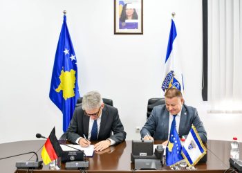 Policia e Kosovës pranon donacion me pajisje teknologjike nga Gjermania