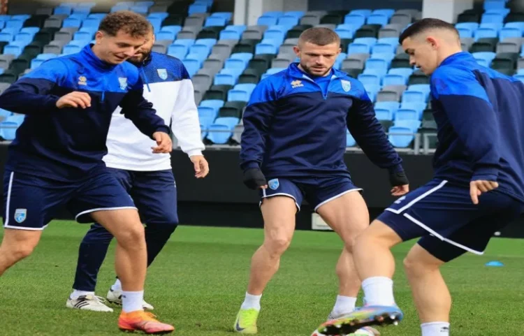 Dardanët kryejnë stërvitjen e fundit, gati për duelin me Suedinë