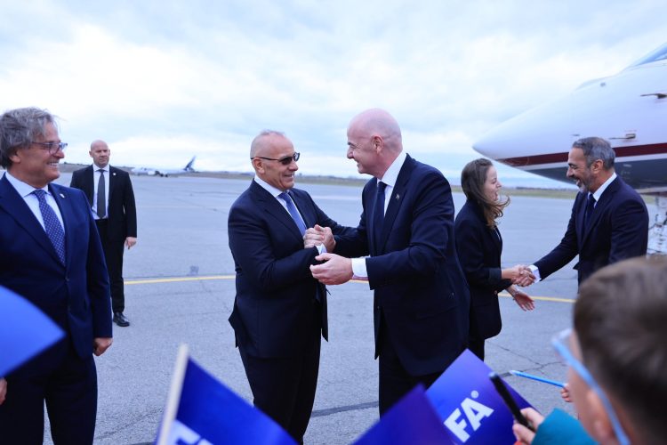 Ademi për vizitën e Infantinos: Kosova dhe futbolli janë të lidhur për udhëheqjen e tij