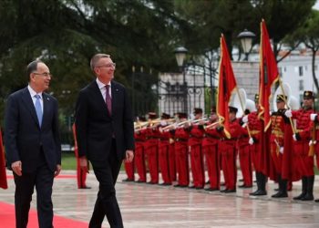 Presidenti i Letonisë vizitë në Shqipëri