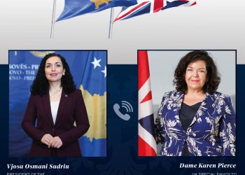Osmani i tregon emisares britanike për ndërhyrjet e Serbisë në zgjedhjet e 12 tetorit