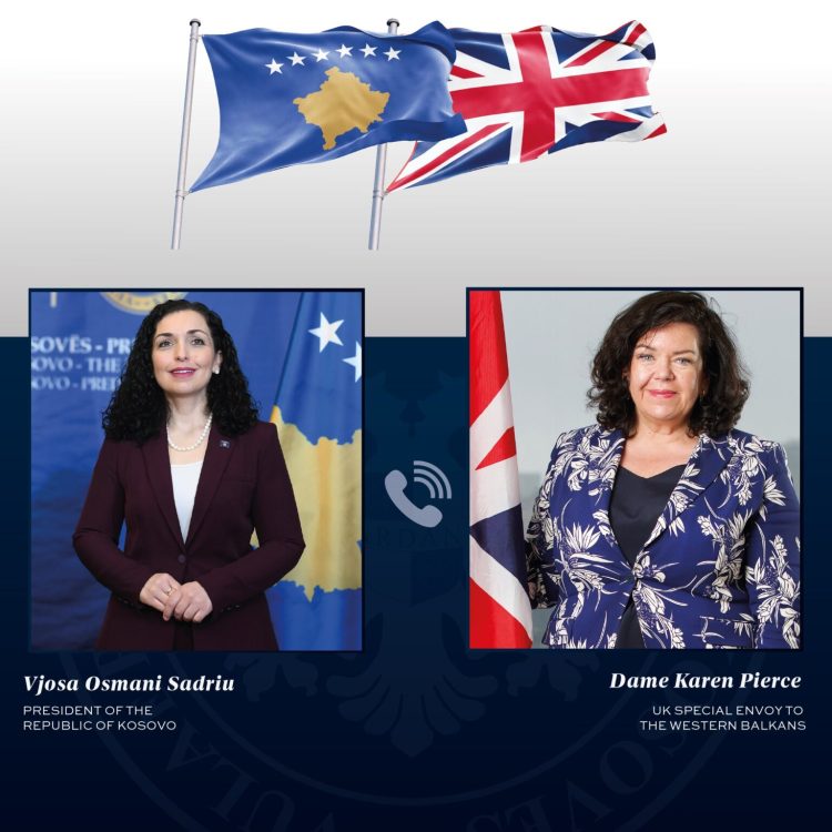 Osmani i tregon emisares britanike për ndërhyrjet e Serbisë në zgjedhjet e 12 tetorit