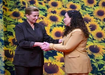 Samiti i Liderëve, Osmani takohet me kryeministren daneze