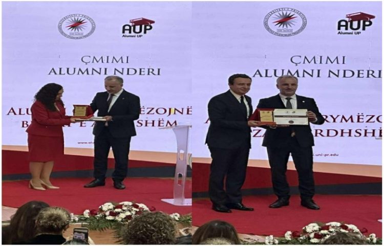 UP nderon me çmimin `Alumni Nderi i UP-së` Osmanin dhe Kurtin