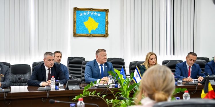 Drejtori i Policisë takon ministrat nga Belgjika: Synohet marrëveshja kundër krimit të organizuar