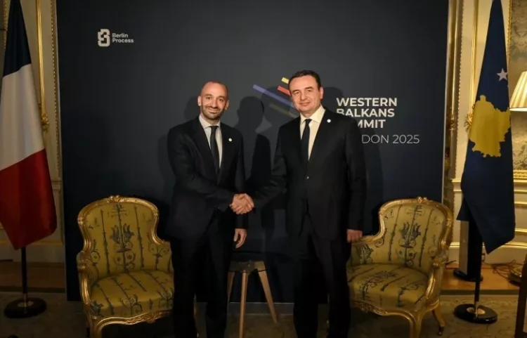 Kurti dhe Haddad flasin për forcimin e lidhjeve Kosovë-Francë