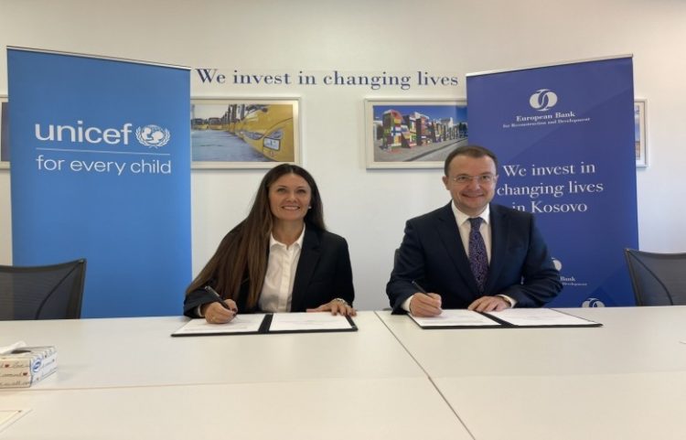 UNICEF dhe BERZH nënshkruajnë Memorandum Mirëkuptimi në Kosovë