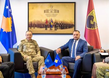 Siguria në Kosovë, temë e diskutimit mes komandantit të KFOR-it dhe Maqedoncit