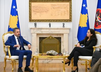 Osmani priti në takim Kryetarin e KQZ-së, flasin për zgjedhjet lokale