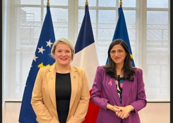 Zëvendësministrja Gashi takon ministren franceze flasin për thellimin e bashkëpunimit dypalësh