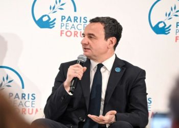 Kurti në Forumin e Paqe në Paris: NATO na çliroi, demokracia na zhvilloi
