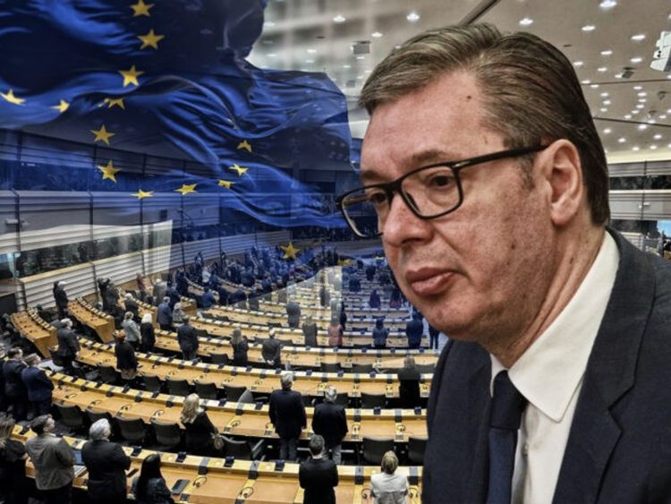 Parlamenti Evropian miratoi rezolutën më të ashpër ndonjëherë për pushtetin e Vuçiqit në Serbi