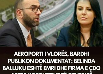 Aeroporti i Vlorës, Bardhi publikon dokumentat: Belinda Balluku është emri dhe firma e çdo afere korruptive të qeverisë