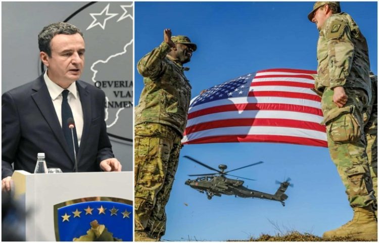 Kurti uron Forcat e Armatosura të SHBA-së për Ditën e Veteranëve