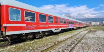 Policia heton dëmtimin e vagonëve të trenit në Han të Elezit