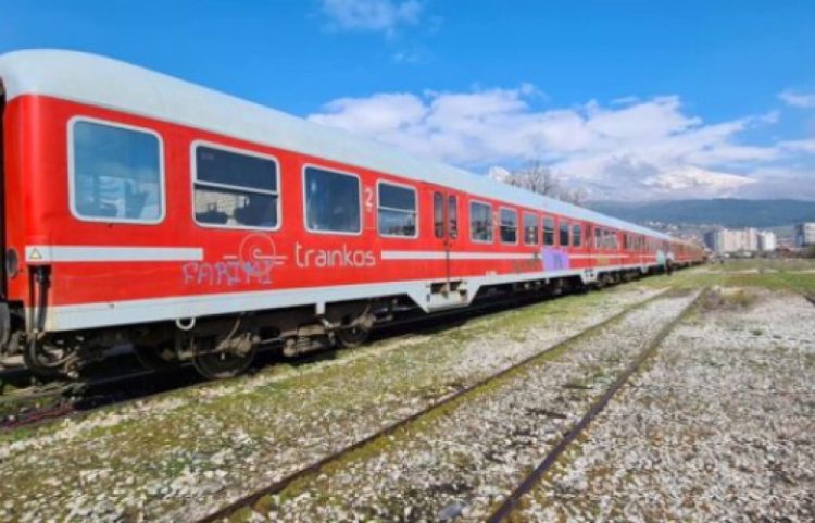 Policia heton dëmtimin e vagonëve të trenit në Han të Elezit