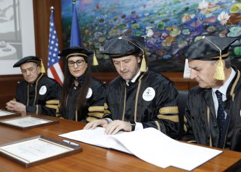 UShAF ndan titullin “Doctor Honoris Causa” për tre personalitete të shquara akademike
