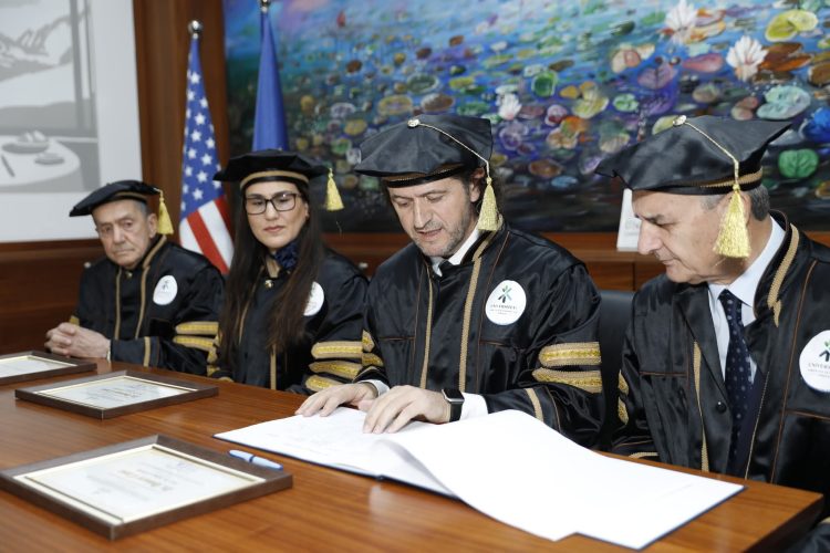 UShAF ndan titullin “Doctor Honoris Causa” për tre personalitete të shquara akademike