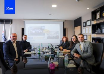 KEDS mirëpret dy përfaqësues nga OSHEE GROUP Sh.A, Sokol Spahiu dhe Ardvin Kraja