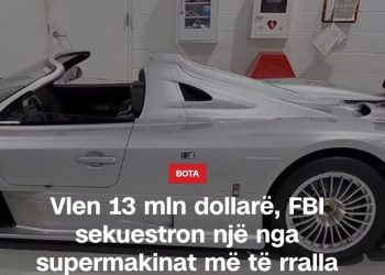 Vlen 13 mln dollarë, FBI sekuestron një nga supermakinat më të rralla në botë, ja kujt i përkiste