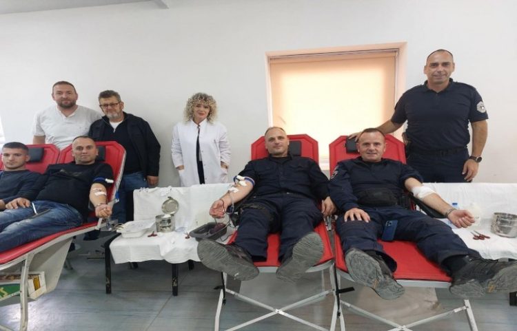 Policia e Kosovës nis aksionet e dhurimit vullnetar të gjakut