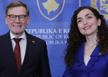 Osmani insiston për anëtarësimin e Kosovës në BE, ministri gjerman kërkon formim të Qeverisë