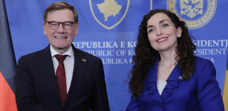 Osmani insiston për anëtarësimin e Kosovës në BE, ministri gjerman kërkon formim të Qeverisë