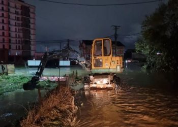Bie niveli i ujit në Gjilan, stabilizohet situata pas reshjeve