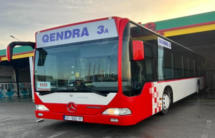 Kolaps financiar, linja 3A në Prishtinë pezullon qarkullimin e autobusëve