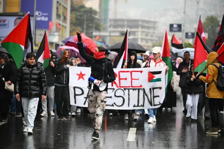 Protestë në Shkup për Palestinën: Kërkohet dënimi i Izraelit për vrasjet në Gaza