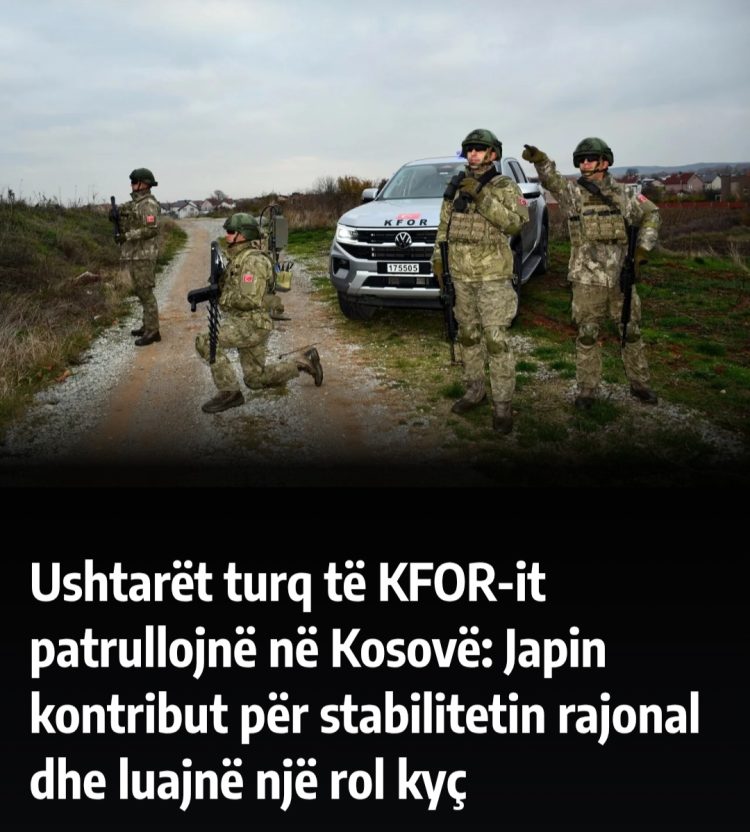 Ushtarët turq të KFOR-it vazhdojnë patrullimet në Kosovë