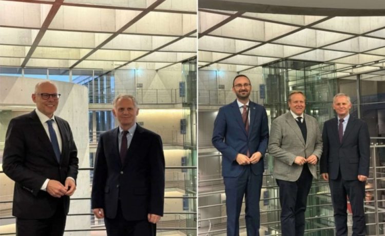Bislimi diskuton për integrimin evropian të Kosovës me deputetët gjermanë