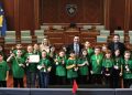 Basha mirëpriti 21 nxënësit të cilët përfaqësuan Kosovën në 15th Brainobrain International Competition në Dubai