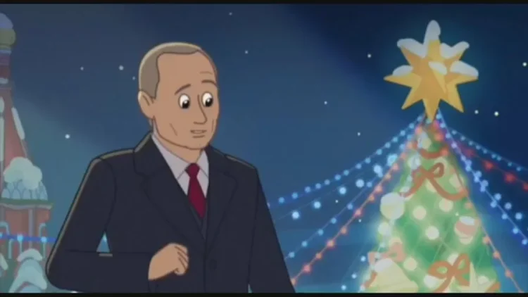 Propaganda nuk njeh kufij, Putini shfaqet për vit të ri në një film vizatimor për fëmijë