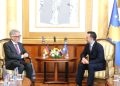 Basha pret ambasadorin gjerman: Kosova i ka përmbushur kushtet për Këshillin e Evropës dhe heqjen e masave